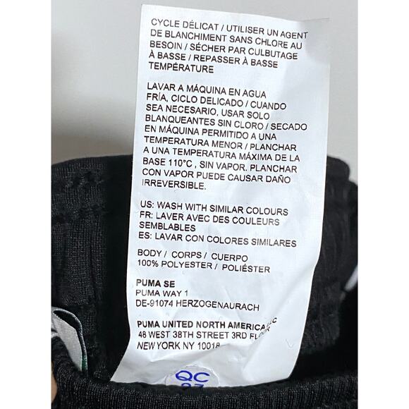 Puma Black White Track Pants Athletic Baby Toddler Boys 24M 24 Months NWT - Picture 8 of 8